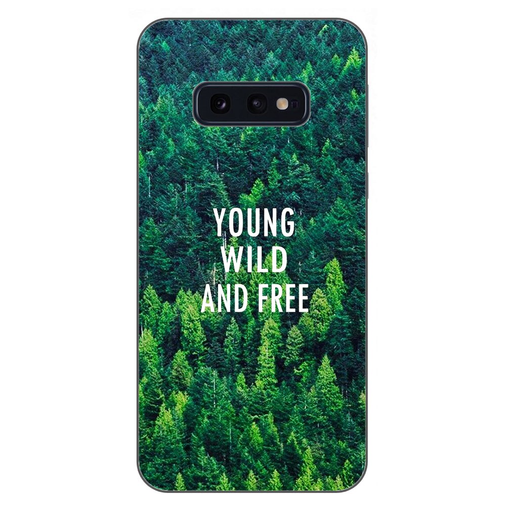 Husa Samsung Galaxy S10e Silicon Gel Tpu Model Wild and Free Multicolor
