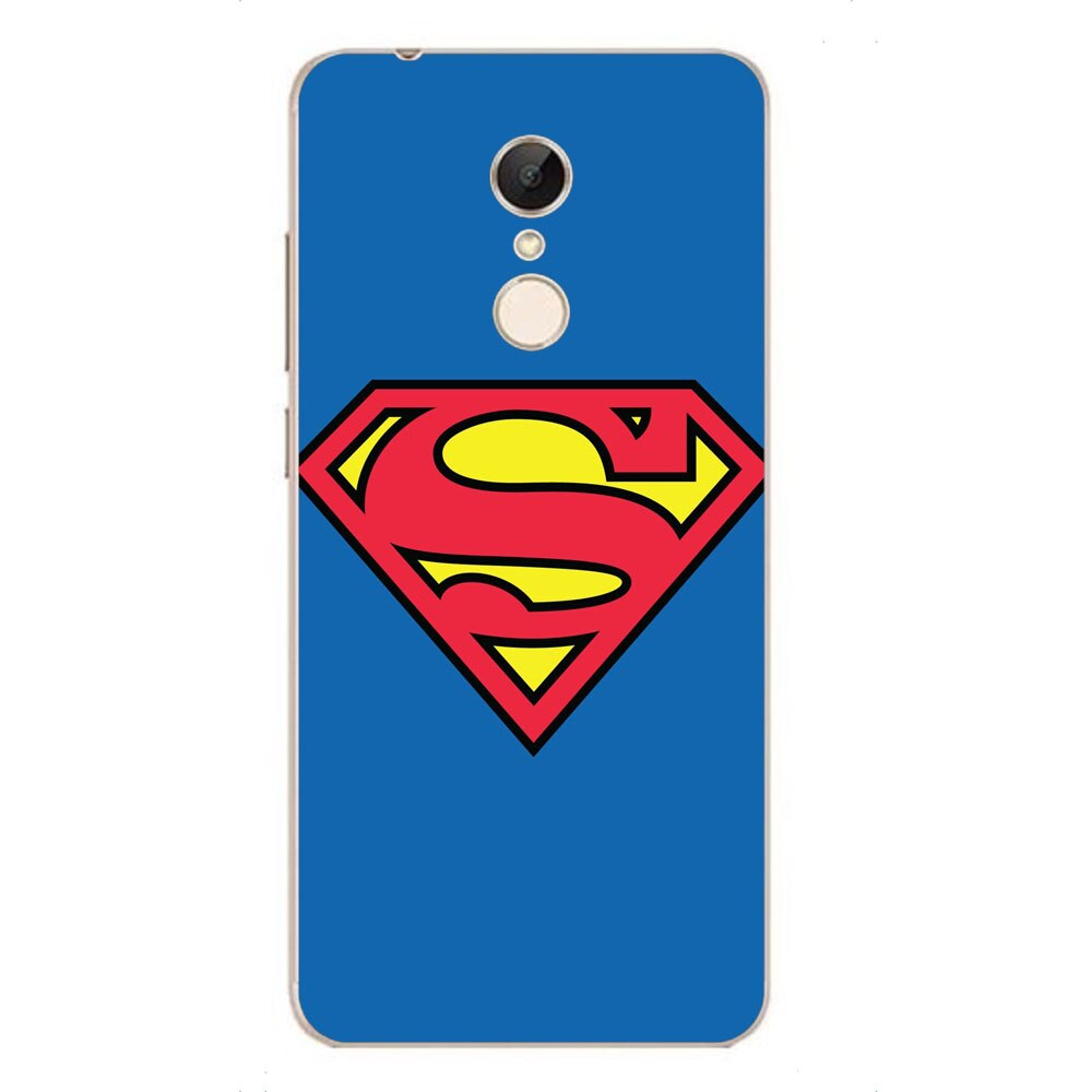 Husa Xiaomi Redmi 5 Plus Silicon Gel Tpu Model Superman Multicolor