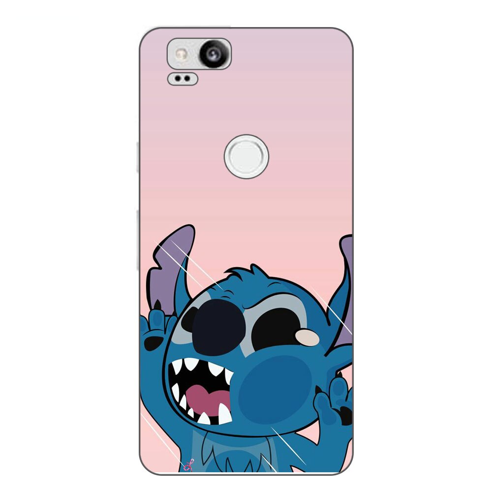 Husa Google Pixel 2 Silicon Gel Tpu Model Stitch Multicolor