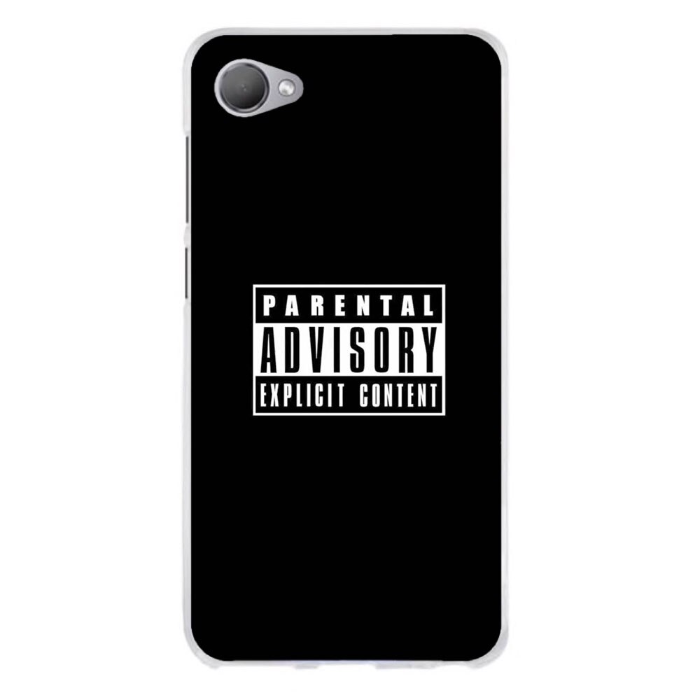 Husa HTC Desire 12 Silicon Gel Tpu Model Parental Advisory Multicolor