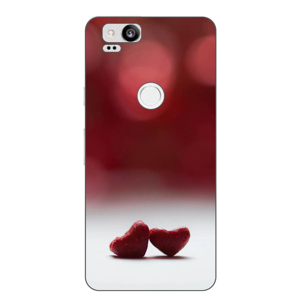 Husa Google Pixel 2 Silicon Gel Tpu Model Little Hearts Multicolor