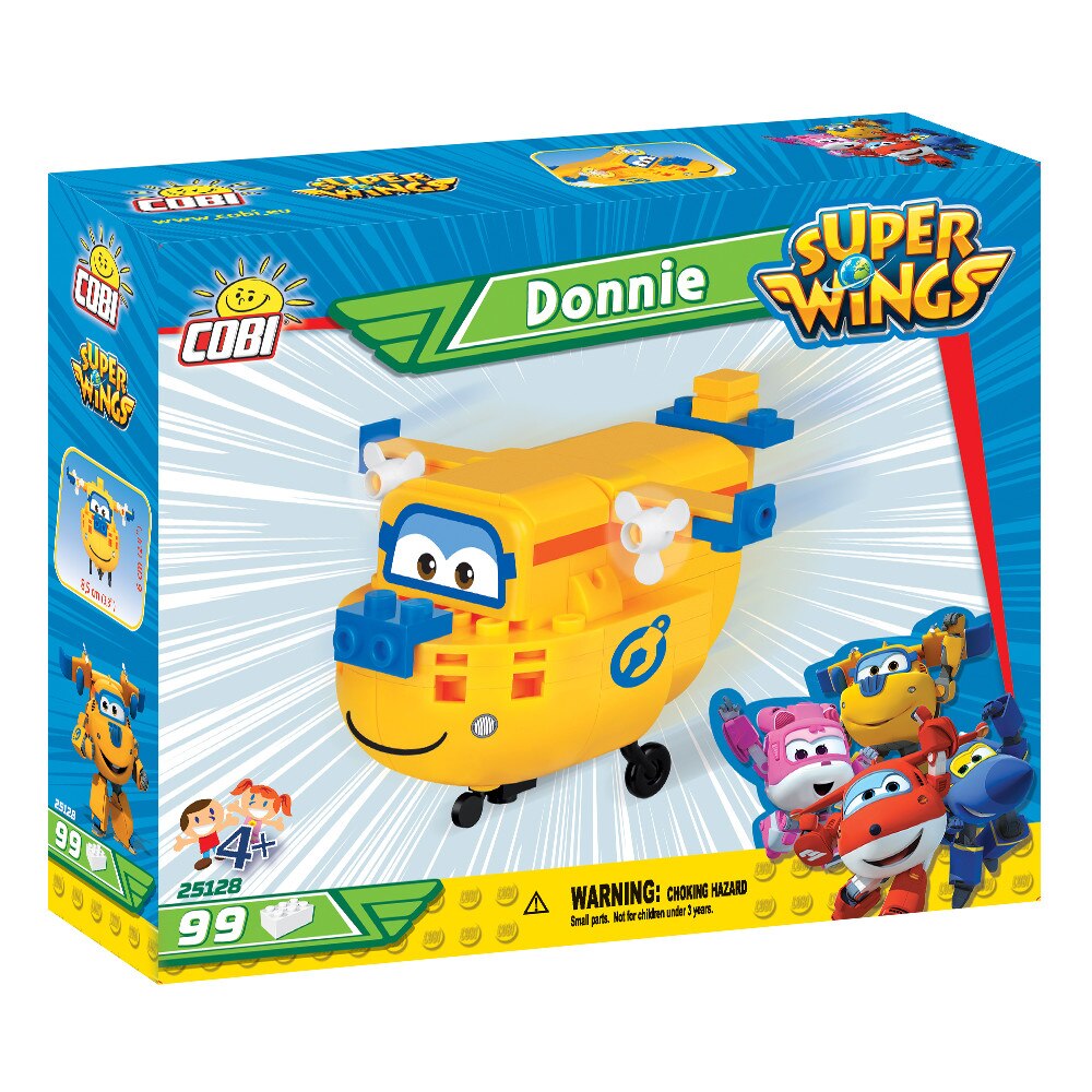 Set de construit Cobi, Super Wings, Donnie (99 pcs)