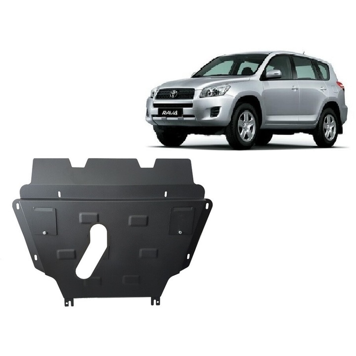 Scut motor metalic Toyota RAV 4, motorizare benzina (2006 - 2013)