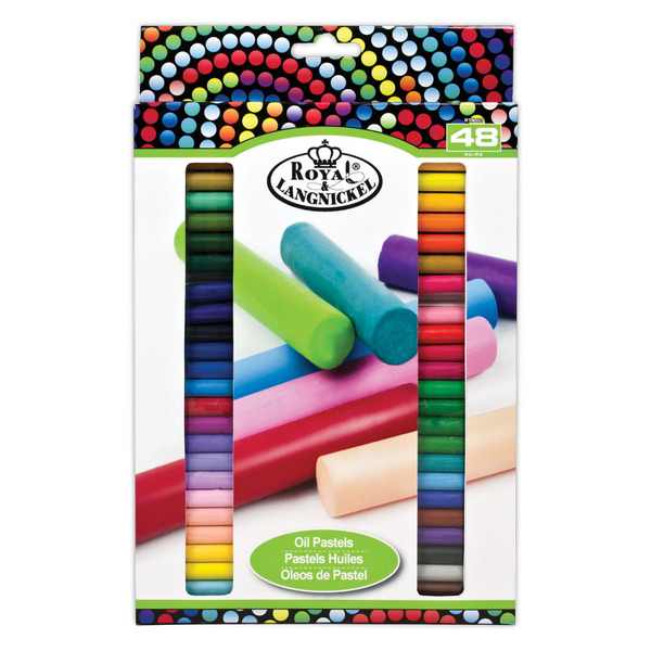 Set 48 pasteluri uleioase CoolArt Royal & Langnickel