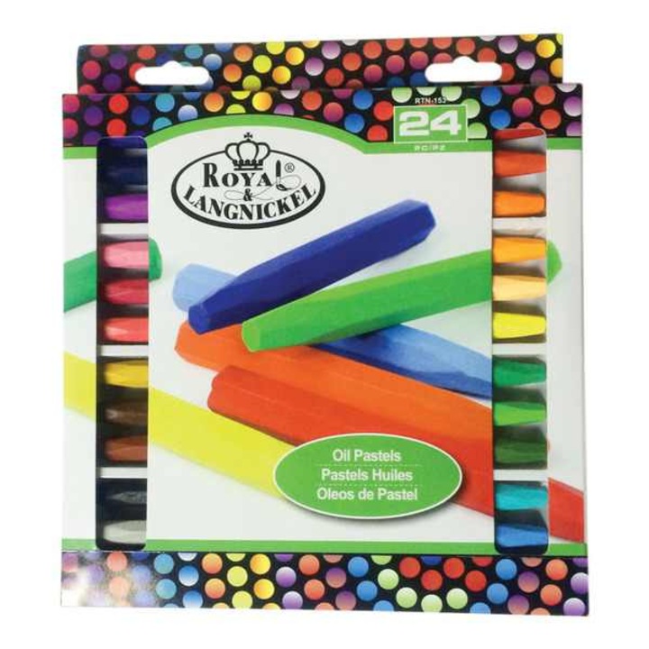 Set 24 pasteluri uleioase Coolart Royal & Langnickel