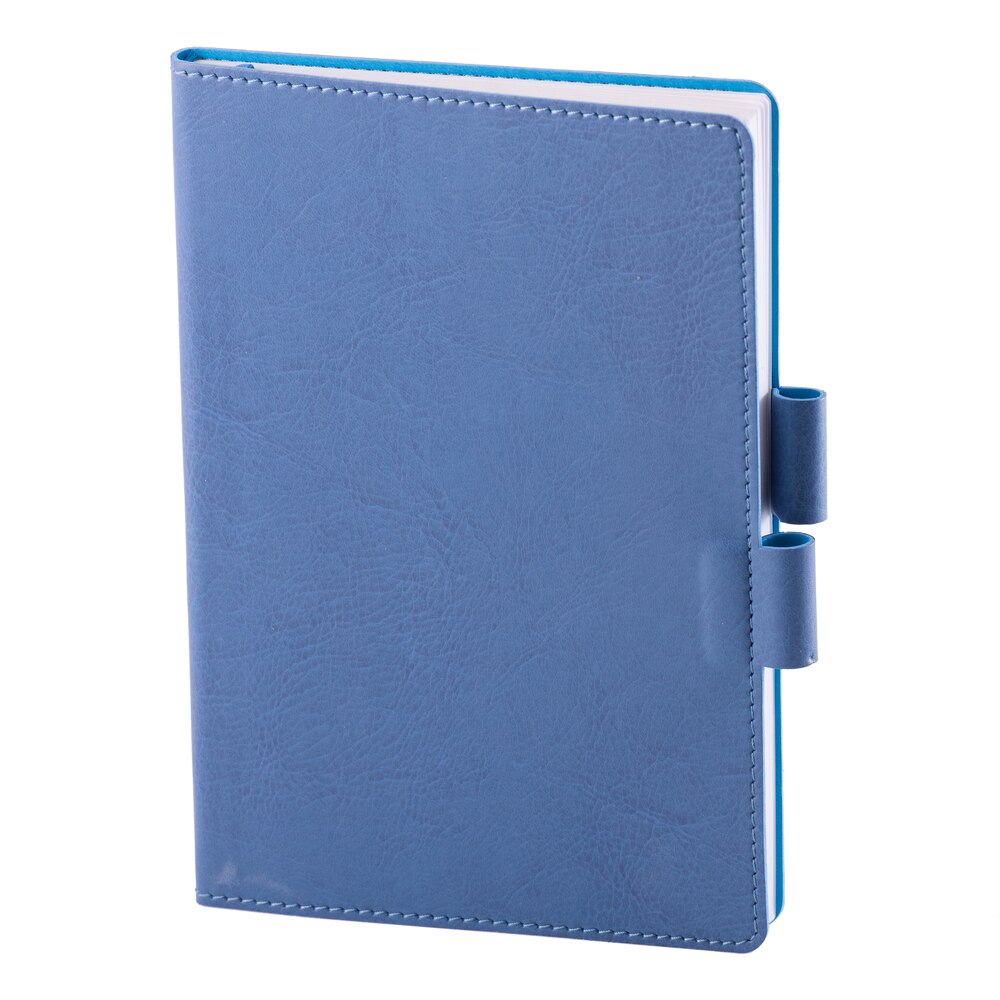 Notes Colored A5, hartie alba, liniatura, bleu