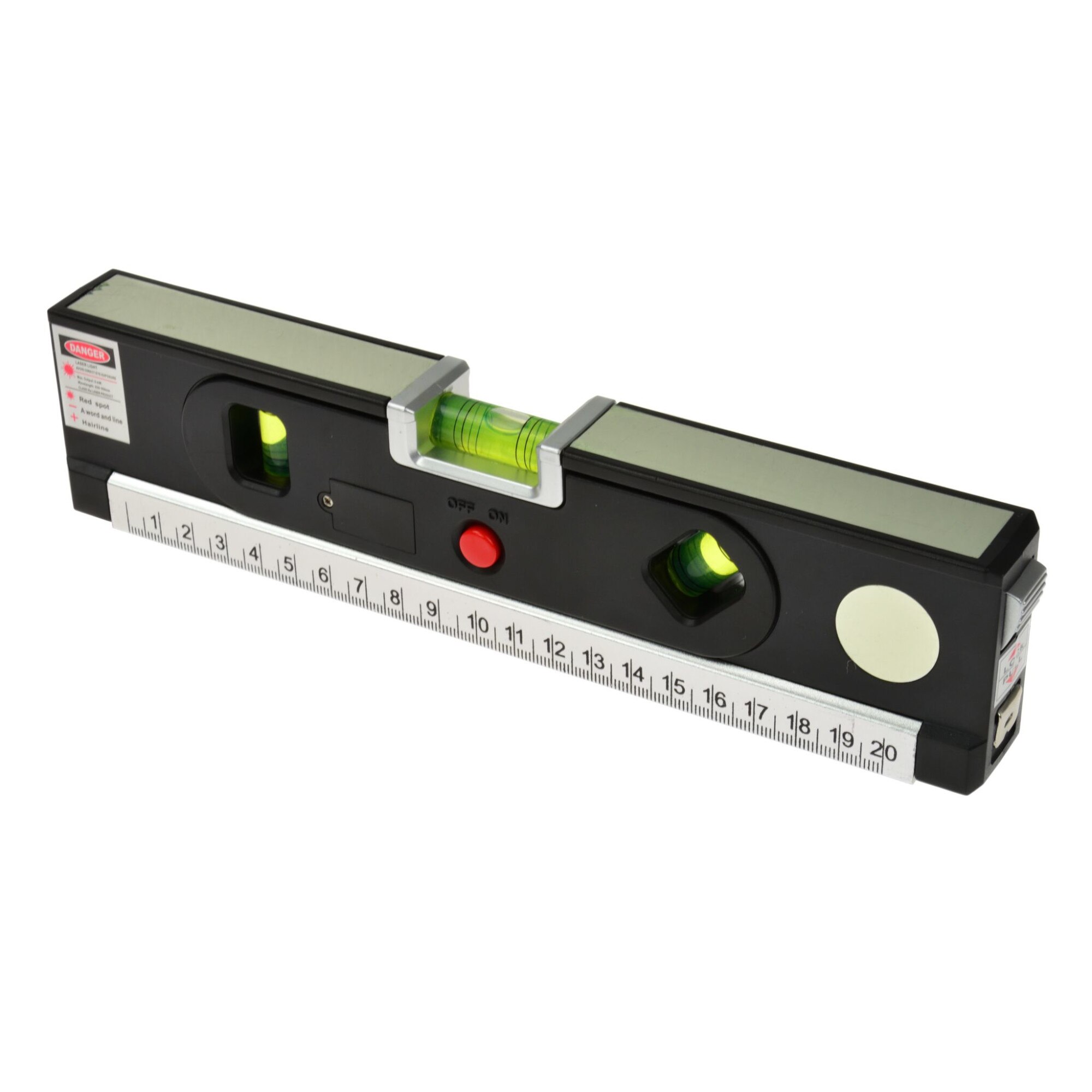 Nivela multifunctionala laser cu banda de masurare de 1,5m, Geko, G03361