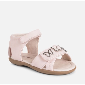 Sandale fete, Mayoral, roz, piele Sandale fete, Mayoral, roz, piele