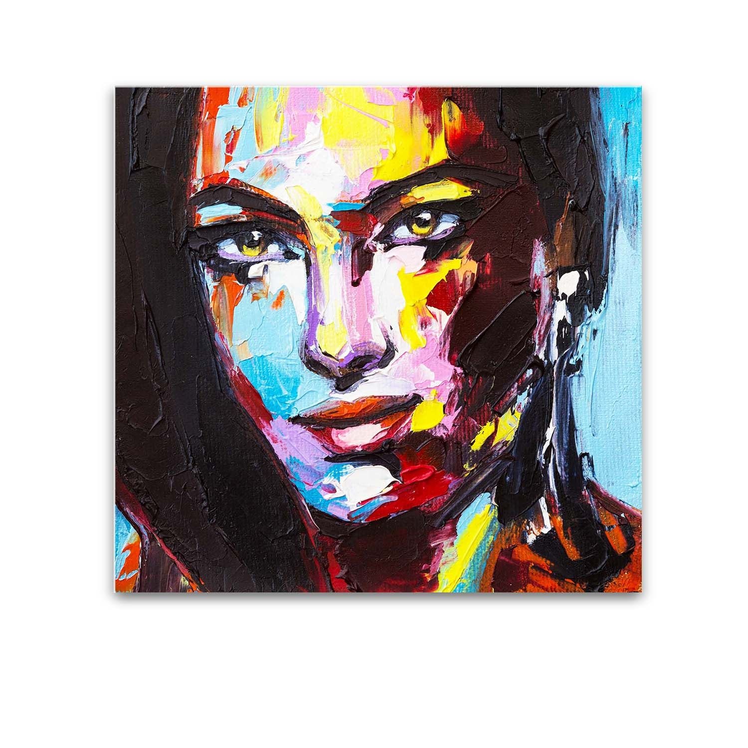 Tablou Startonight pe sticla acrilica Hispanica, luminos in intuneric, 60 cm x 60 cm