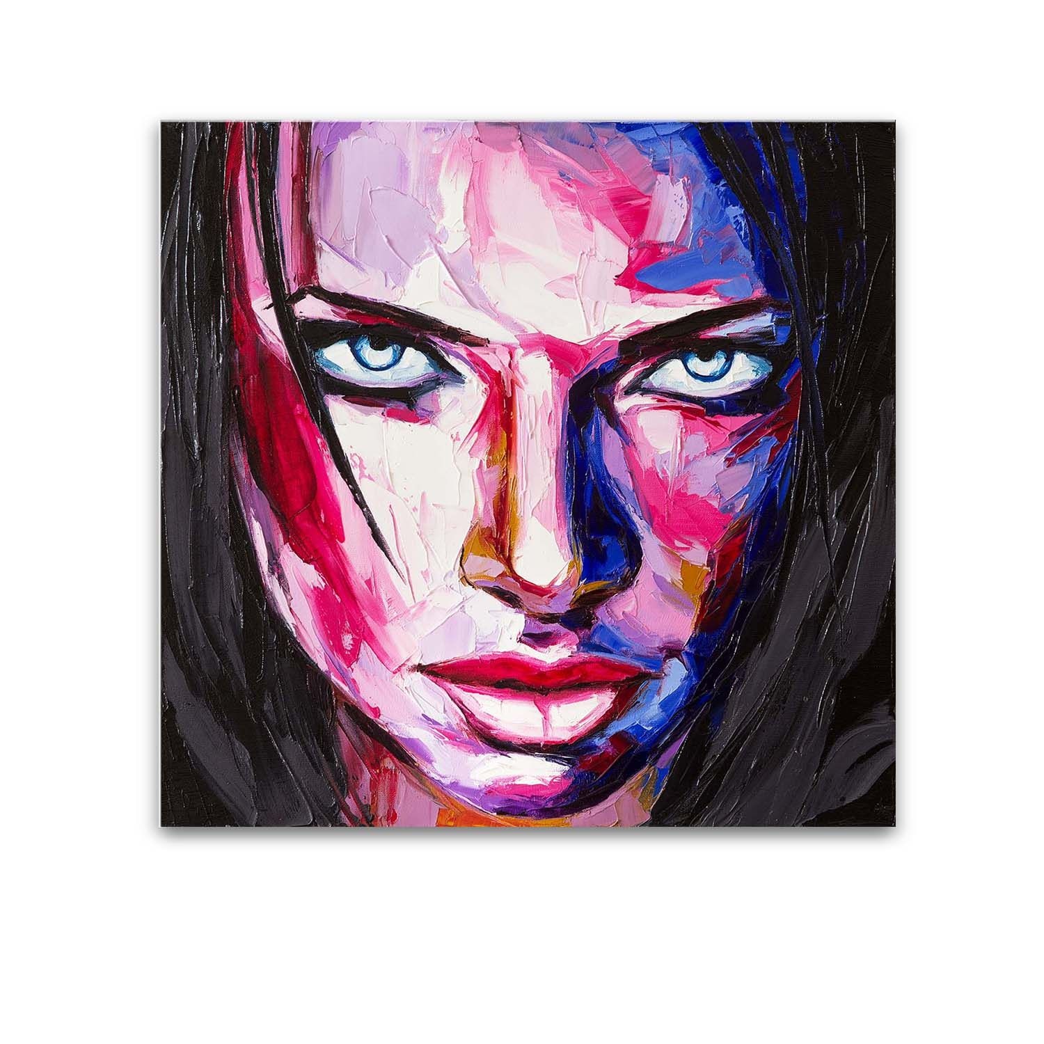 Tablou Startonight pe sticla acrilica Personalitate Puternica, luminos in intuneric, 60 cm x 60 cm