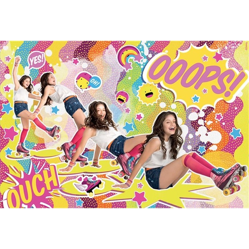 Puzzle Lisciani, Plus, cu 2 fete, Soy Luna, 108 piese
