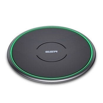 Incarcator universal ESR Tidal Metal-Frame Qi Wireless Charging, Black Incarcator universal ESR Tidal Metal-Frame Qi Wireless Charging, Black