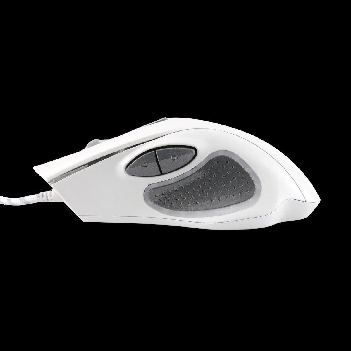 Mouse White Shark PMS00329 gaming alb eMAG.ro