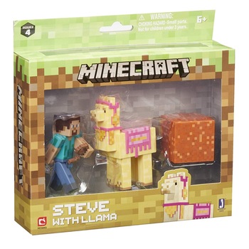 Set Figurina Minecraft - Steve with lama figure Set Figurina Minecraft - Steve with lama figure