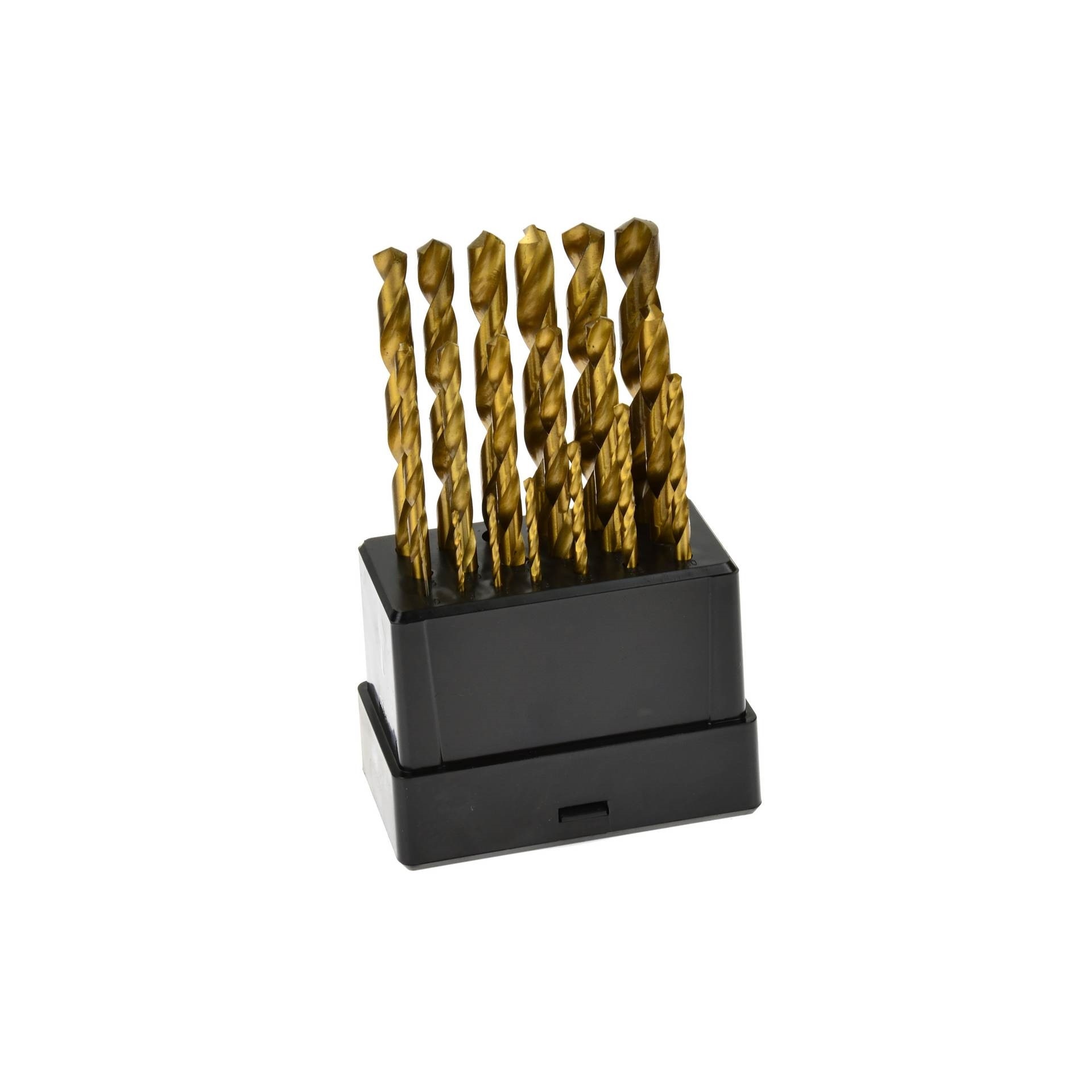 Set 19 burghie din titan 1-10mm, Geko G38244