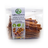 Saratele integrale din unt, LaBiscuiterie, cu seminte, 200g