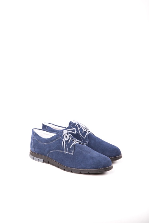 Pantofi barbati Piele intoarsa naturala, marimea 41 EU