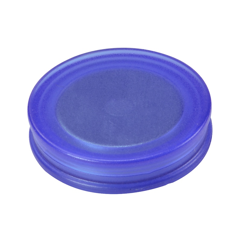 Set magneti Ecobra, rotunzi din neodim, 25x6 mm, 4 buc/set, albastru translucid