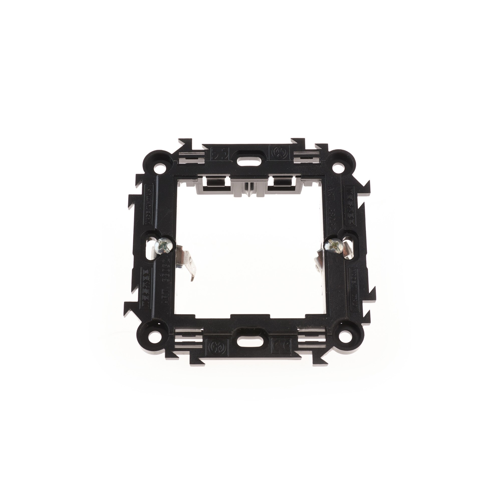 Suport 2 posturi pentru doza rotunda,Master Negru