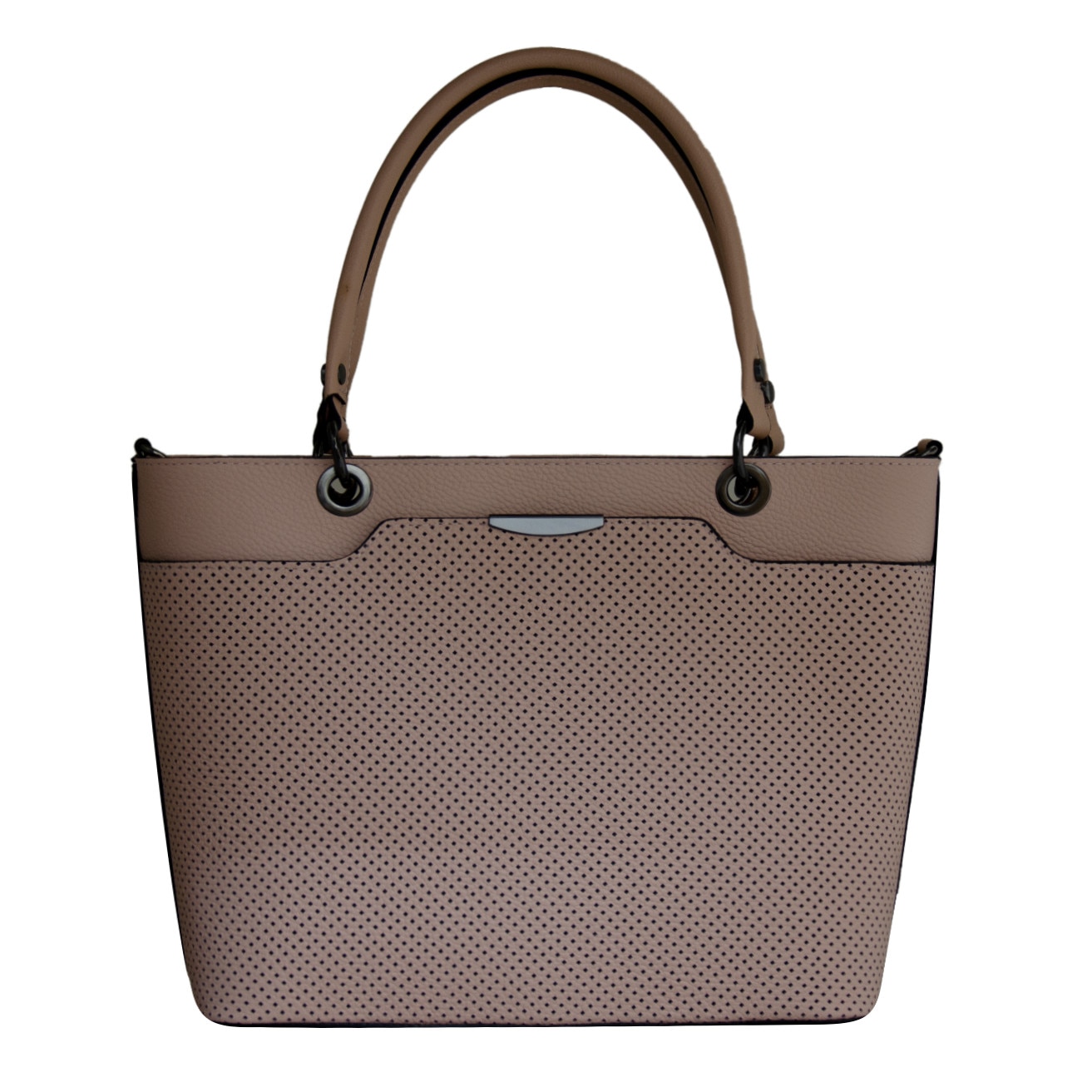 Geanta office de dama din piele naturala Eva Bags, Chiara 1 roz