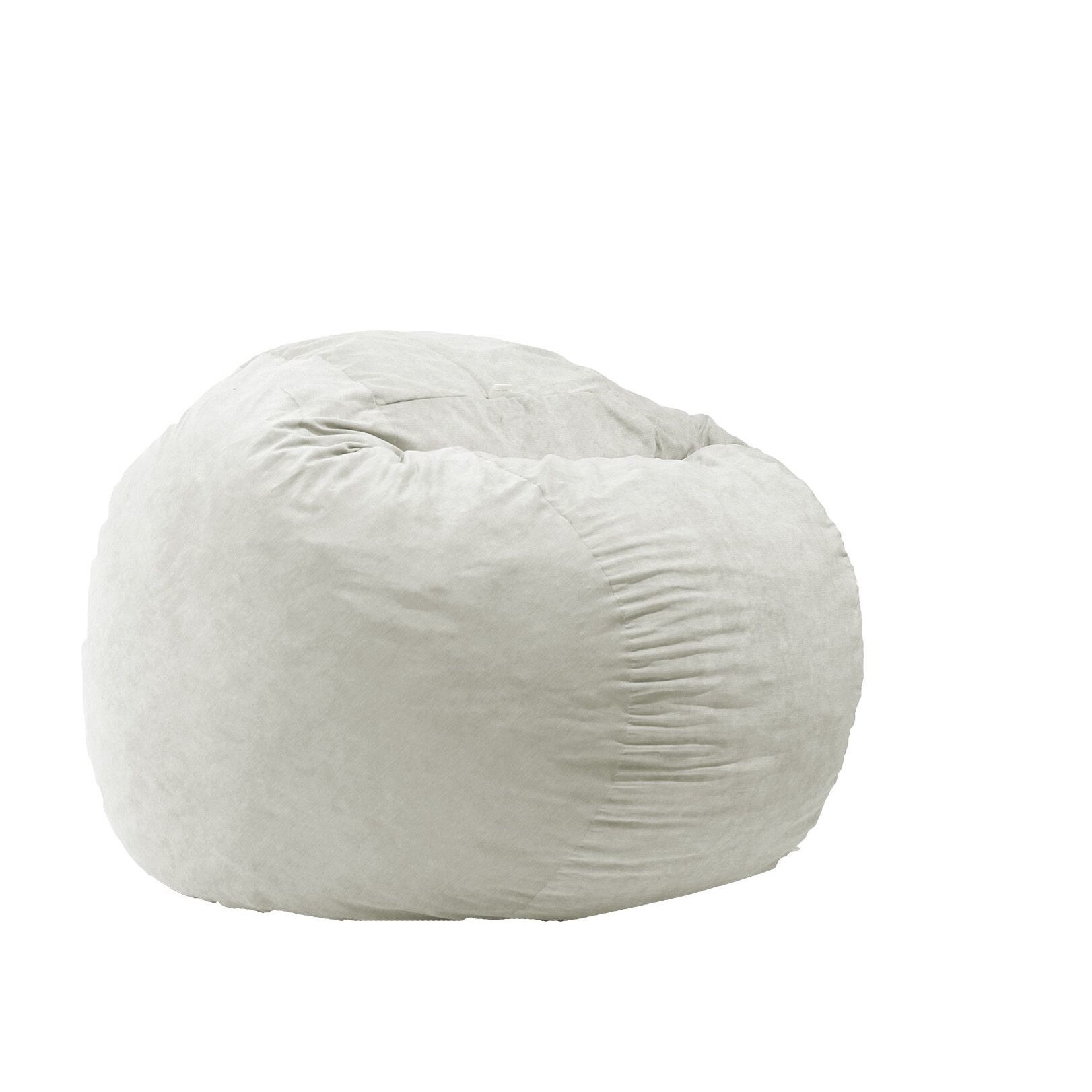 Fotoliu Pufrelax King Size - Rainy Day (Gama Premium) umplut cu fulgi de burete memory mix®