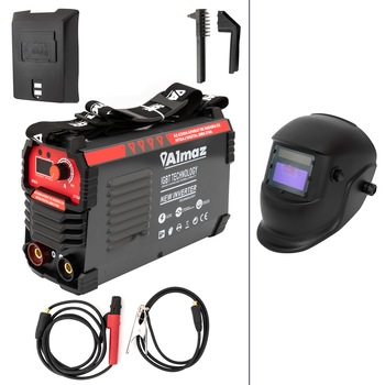 Pachet Promo 2019 Aparat de Sudura Invertor Almaz 270a AZ ES004 + Masca de sudura heliomata, toate accesoriile sunt incluse Pachet Promo 2019 Aparat de Sudura Invertor Almaz 270a AZ ES004 + Masca de sudura heliomata, toate accesoriile sunt incluse