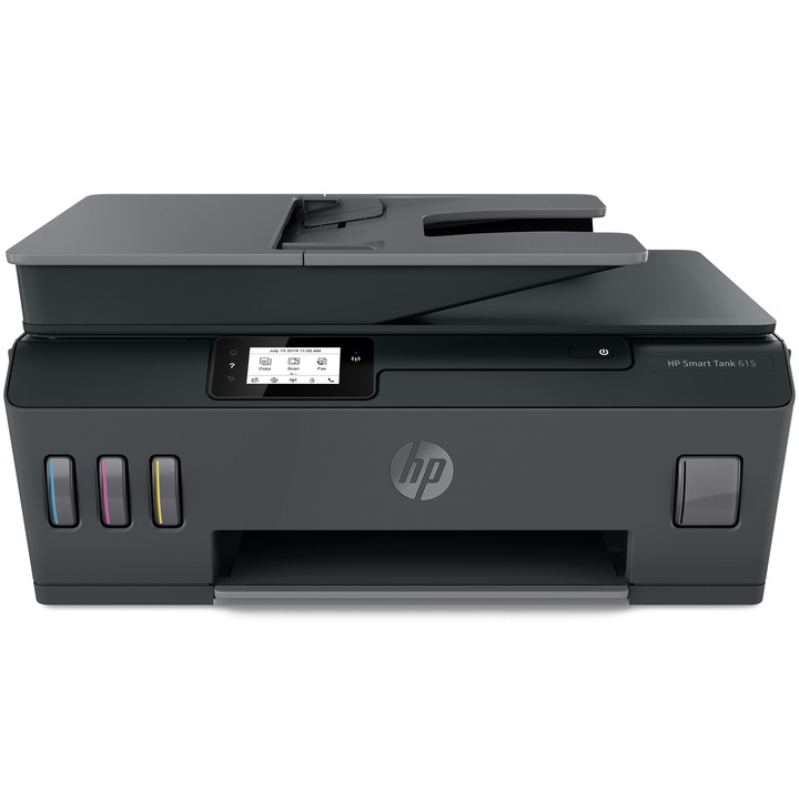HP SmartTank 615 multifunkciós színes tintatartályos nyomtató, A4, ADF, Wi-Fi (Y0F71A)