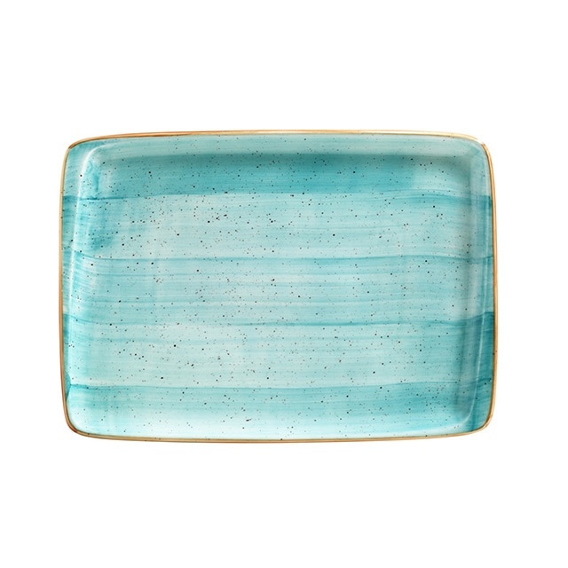 Platou dreptunghiular AURA AQUA 23x16cm AAQ MOV 26DT