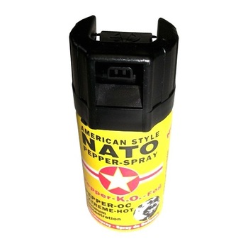 Spray autoaparare lacrimogen cu jet dispersat, American Style, Nato, 60 ml, 8M raza de actiune, Urban Trends ® Spray autoaparare lacrimogen cu jet dispersat, American Style, Nato, 60 ml, 8M raza de actiune, Urban Trends ®