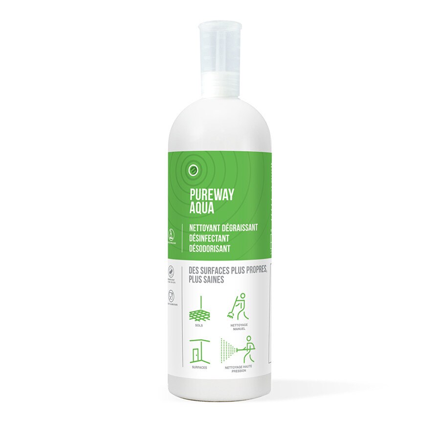Degresant suprafete igienizant, parfumat, PUREWAY AQUA, 1 L