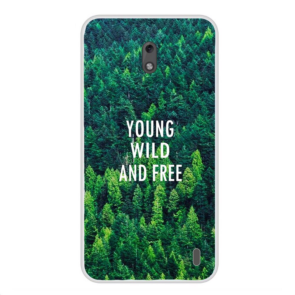 Husa Nokia 2 Silicon Gel Tpu Model Wild and Free Multicolor