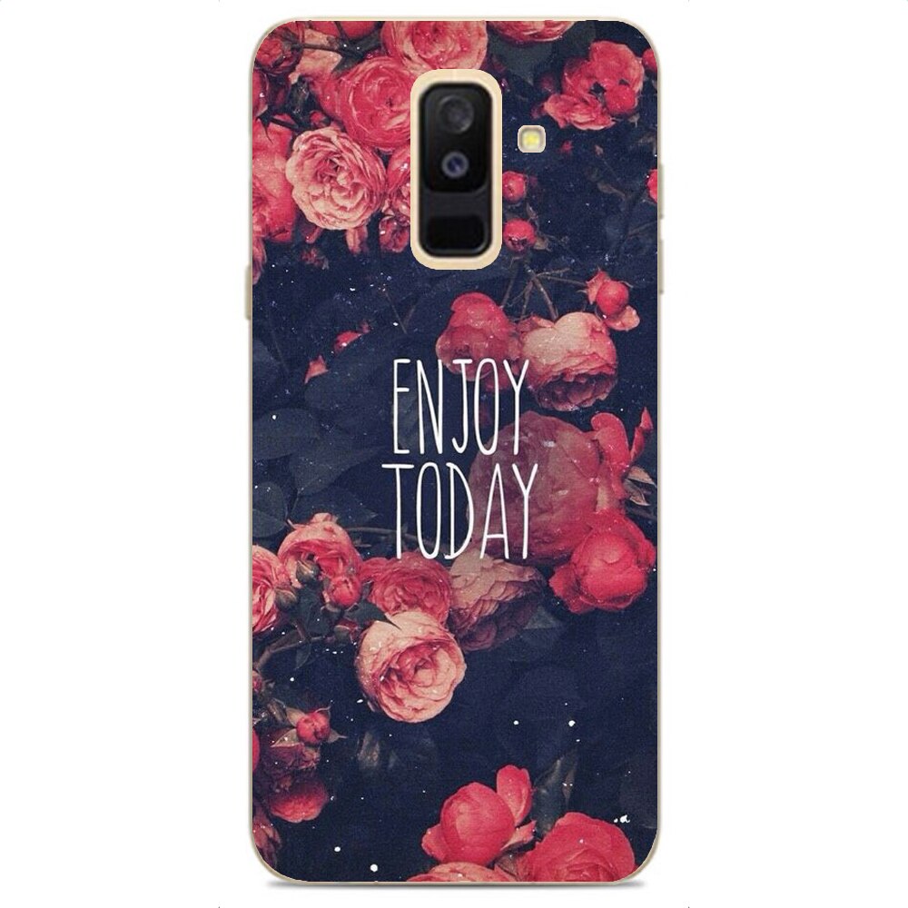 Husa Samsung Galaxy A6 Plus 2018 Silicon Gel Tpu Model Enjoy Today Multicolor