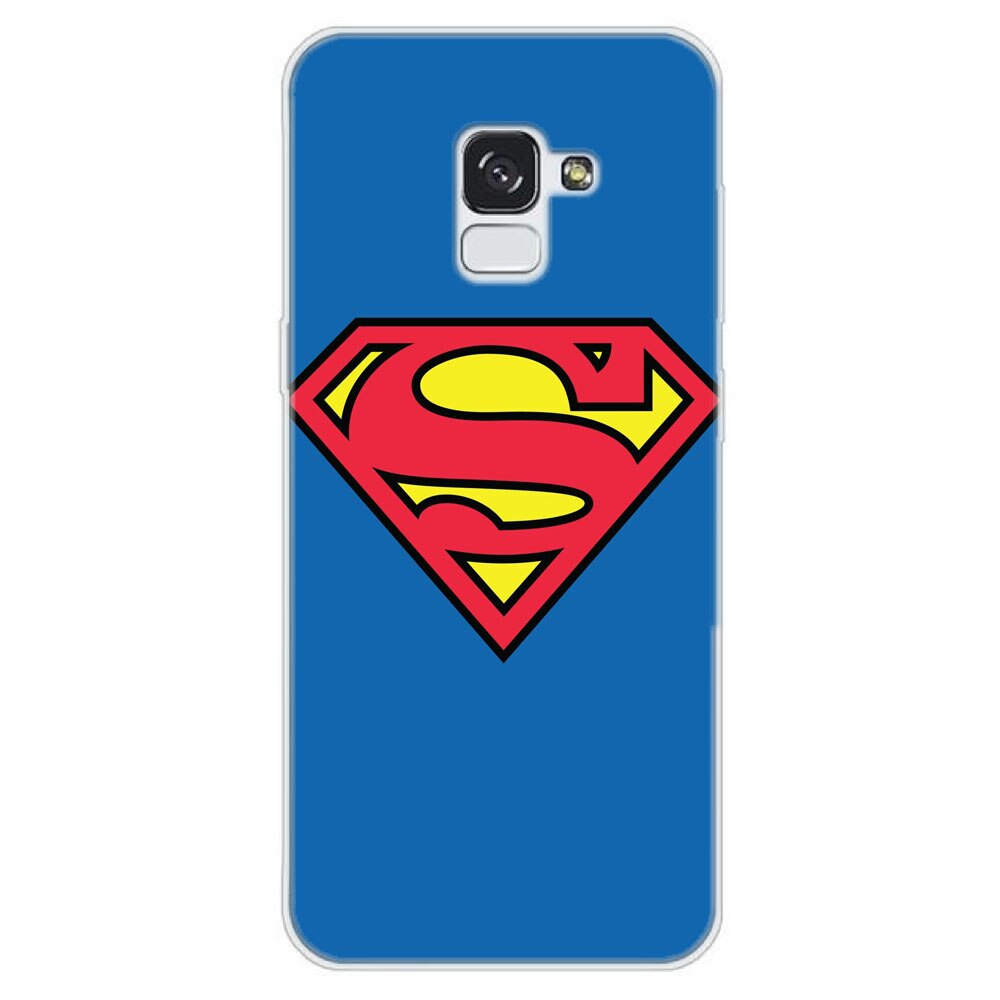 Husa Samsung Galaxy J6 2018 Silicon Gel Tpu Model Superman Multicolor