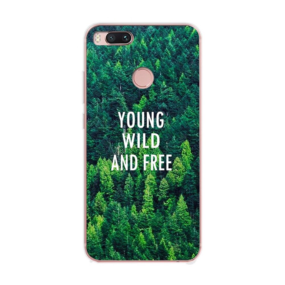 Husa Xiaomi Mi A1 Silicon Gel Tpu Model Wild and Free Multicolor