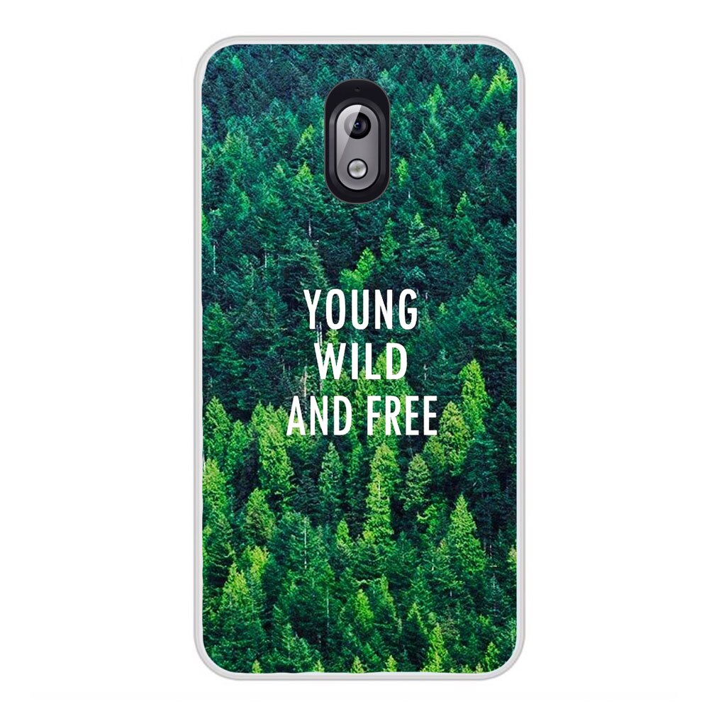 Husa Nokia 3.1 2018 Silicon Gel Tpu Model Wild and Free Multicolor