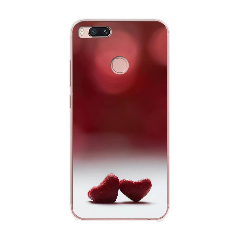 Husa Xiaomi Mi A1 Silicon Gel Tpu Model Little Hearts Multicolor