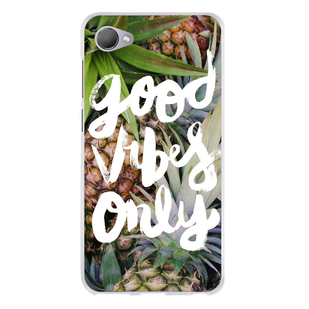 Husa HTC Desire 12 Silicon Gel Tpu Model Good Vibes Only Multicolor