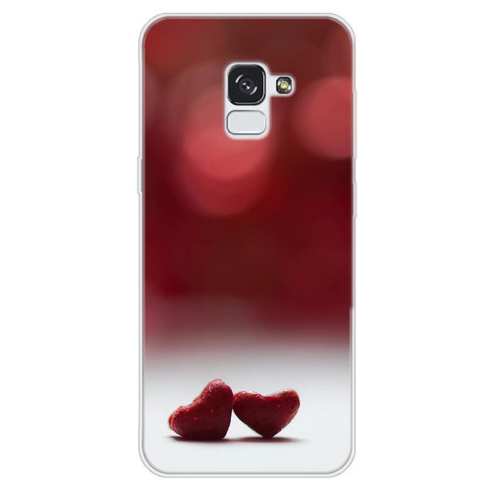 Husa Samsung Galaxy A6 2018 Silicon Gel Tpu Model Little Hearts Multicolor