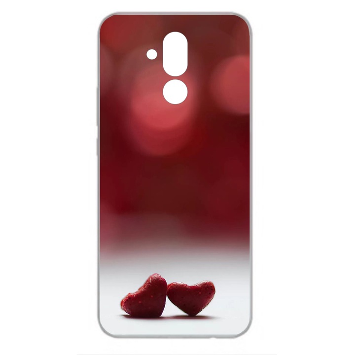 Силиконов гел Tpu калъф за Huawei Mate 20 Lite Малки сърца Многоцветен