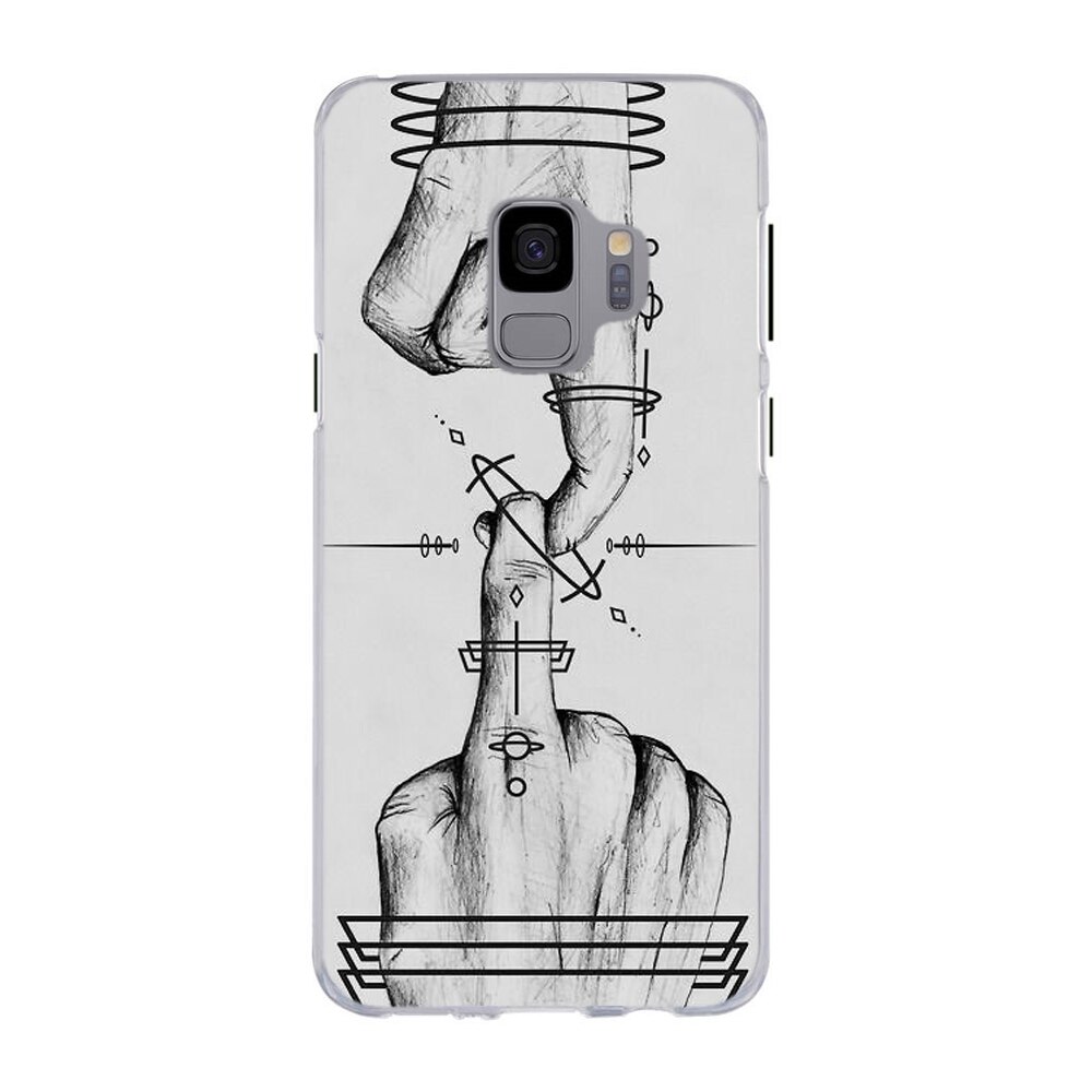 Husa Samsung Galaxy S9 Silicon Gel Tpu Model Universe Touch Multicolor