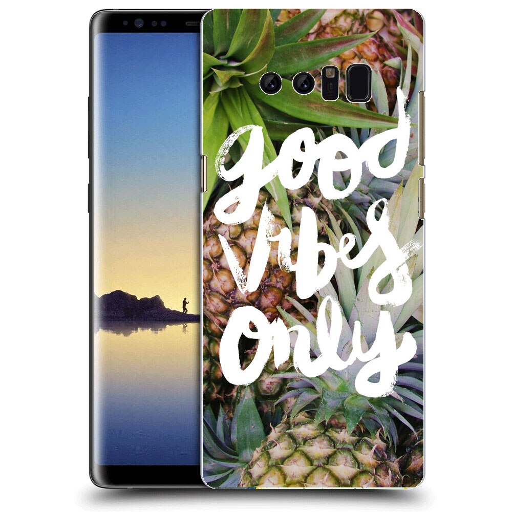 Husa Samsung Galaxy Note 8 Silicon Gel Tpu Model Good Vibes Only Multicolor