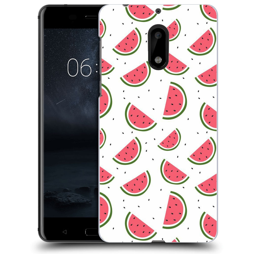 Husa Nokia 6 Silicon Gel Tpu Model Watermelons Pattern Multicolor