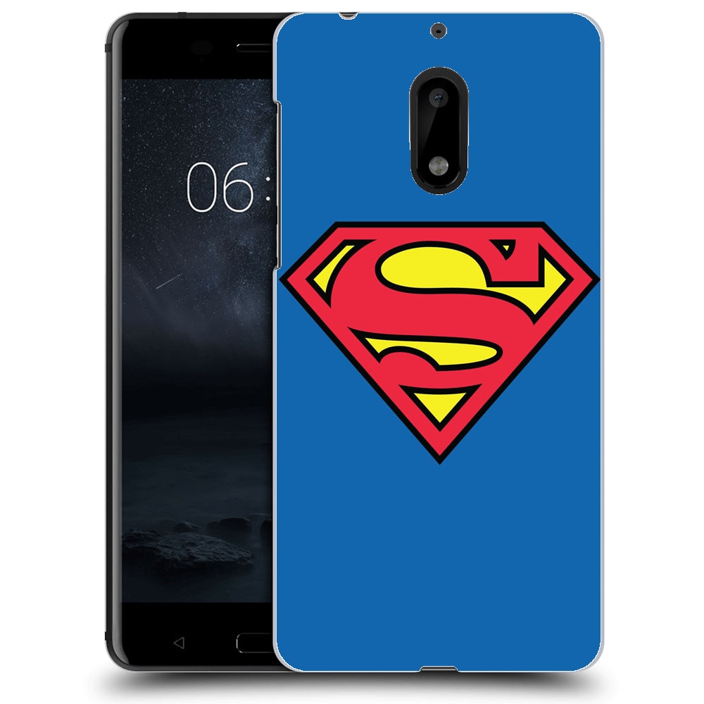 Husa Nokia 6 Silicon Gel Tpu Model Superman Multicolor