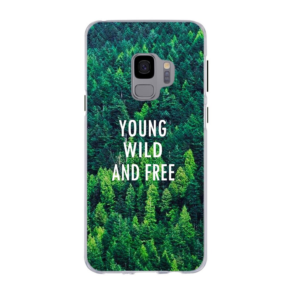 Husa Samsung Galaxy S9 Silicon Gel Tpu Model Wild and Free Multicolor