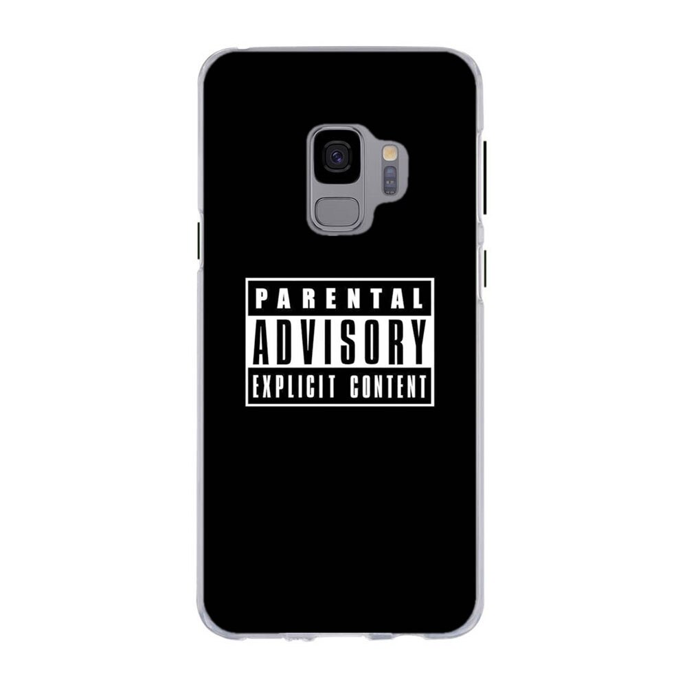 Husa Samsung Galaxy S9 Silicon Gel Tpu Model Parental Advisory Multicolor