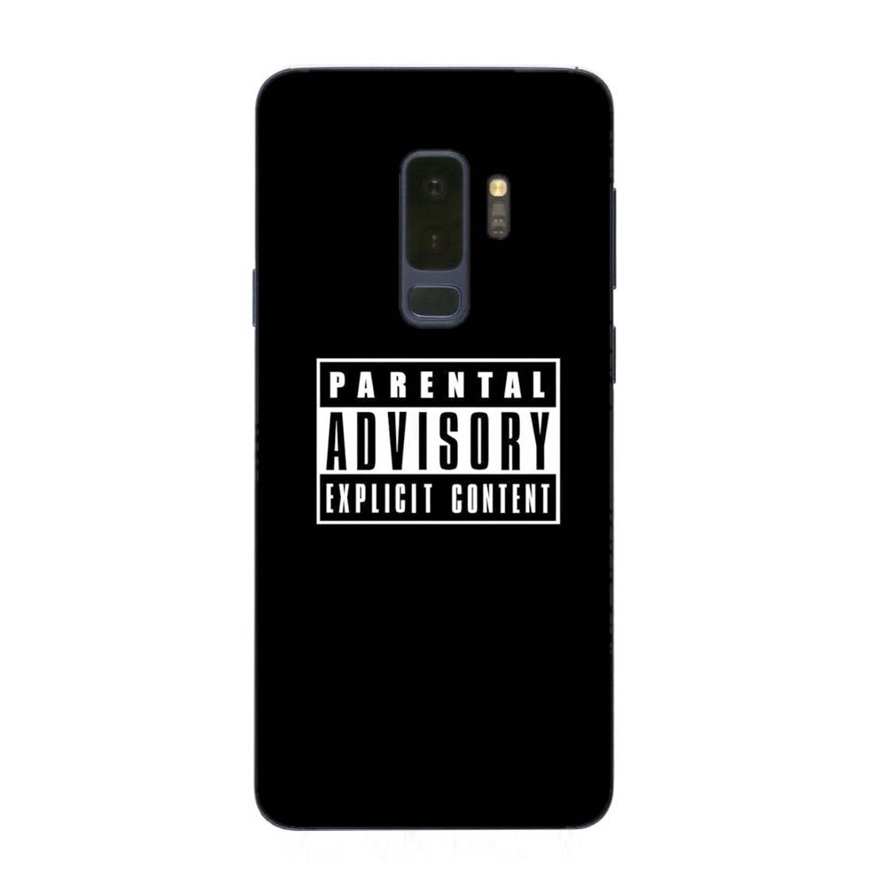 Husa Samsung Galaxy S9 Plus Silicon Gel Tpu Model Parental Advisory Multicolor