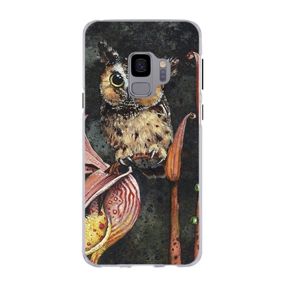 Husa Samsung Galaxy S9 Silicon Gel Tpu Model Owl Painted Multicolor