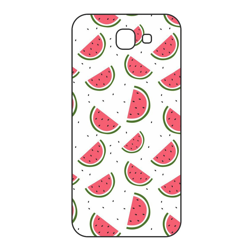 Husa Samsung Galaxy J4 Plus 2018 Silicon Gel Tpu Model Watermelons Pattern Multicolor