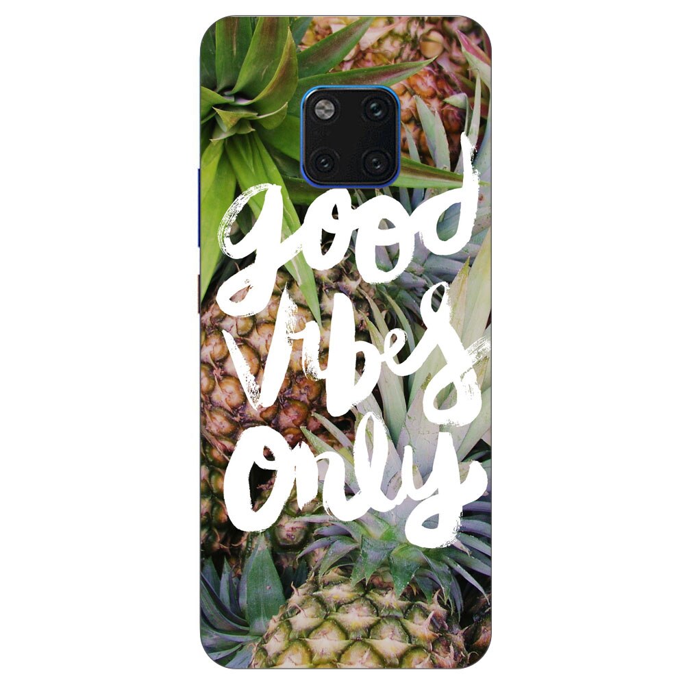 Husa Huawei Mate 20 Pro Silicon Gel Tpu Model Good Vibes Only Multicolor