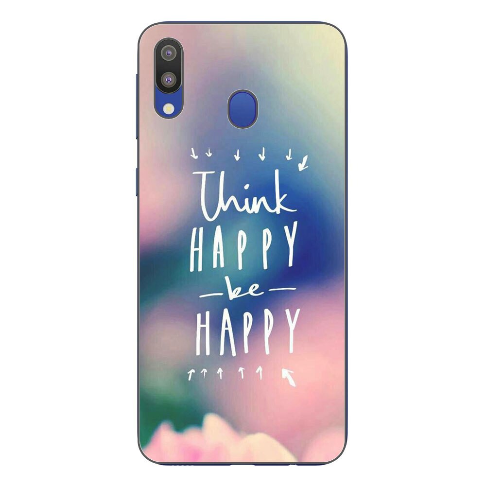 Husa Samsung Galaxy M20 Silicon Gel Tpu Model Think Positive Multicolor